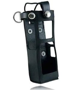 Boston Leather 5613RC-1 Custom Firefighter's Radio Holder for Motorola APX 7000 - Black