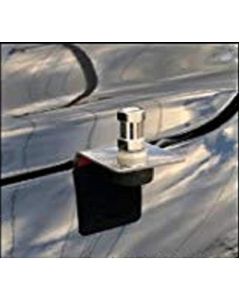Ford 2017 and Up Front Hood Antenna Mount for Amateur Ham Commercial and CB Two Way Antennas with Cable!
