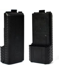HYSHIKRA 6*AA Battery Extension Case Holder for Baofeng UV-5R BF-8HP UV-5RX3 RD-5R UV-5RTP UV-5R+, UV-5X3 2-Way Radio Walkie-Talkie(2Pack)