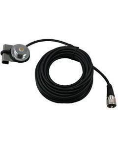 Tram 1246 NMO Chrome Trunk Lip Mobile Antenna Mount w/Cable and 3 Yr Warranty