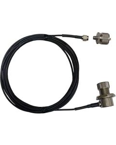 Diamond Antennas C213SMA Antenna Mount Cable Assembly for K-Series Mounts, 13.5 Feet Long with SMA-M Connector and SMA - PL-259 Adapter
