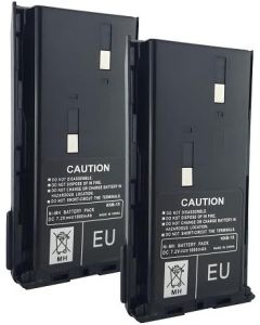 2PACK - 1800mAh KNB-15A Battery(s) for Kenwood TK260G TK360G TK272G TK372G TK2100 TK3100