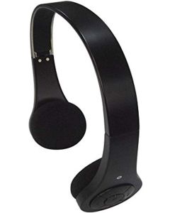 Inland 87083 Bluetooth Foldable Headset, Black