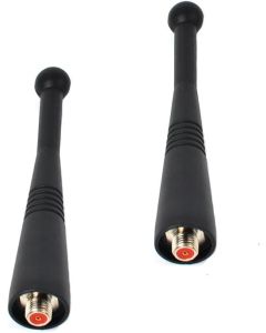 HYS 800MHz (806-941MHz) Stubby Antenna for Motorola 8505241U06 XTS2500 XTS3000 XTS3500 HT1000 MTX838 MTX960 MTS2000 Walkie Talkie (Pack of 2)