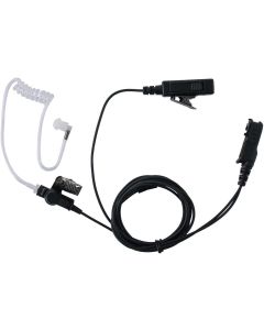 Klykon XPR3300e Earpiece, 2 Wire Surveillance Security Acoustic Tube Eeapiece Headset PTT Mic for Motorola XPR3300e XPR3500 XPR3500e XPR3000 XPR3300 Walkie Talkie 2 Way Radio