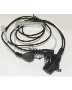 2 Pin Acoustic Tube Earpiece Headset for Motorola Radios GP300 GP88 CT150 P080