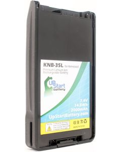 Kenwood KNB-35L Battery Replacement for Kenwood Two-Way Radio Battery (2000mAh, 7.4V, Li-ion) - Compatible with TK-3360, TK-3160, TK-2170, KNB-57L, TK-3173, TK-3170, TK-2360, NX-320, TK-3140, TK-2160