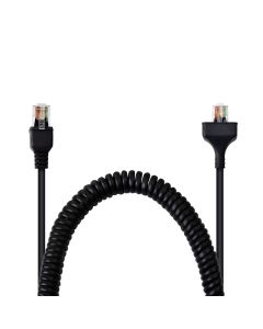 TWAYRDIO RJ-45 8 Pin to 8 Pin Replacement Microphone Cable Mic Cord for Kenwood Mobile Radio KMC-30 KMC-32 KMC-35 TK-7100 TK-760 TK-768 TK-780G M-261A TM-271A