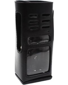 KENMAX Two Way Radio CB Ham Radio Hard Leather Holster Handsfree Case with Belt Clip for Motorola GP680 GP360 GP380 MTX8250 GP340 GP380 HT750 HT1250