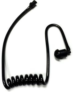 The Comm Guys Replacement Black Coiled Acoustic Tube for Two-Way Radio Surveillance and Listen Only Earpieces by TCG