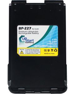 Replacement for Icom IC-M88 Battery Compatible with Icom BP-227 BP-227Li Two-Way Radio Battery (1700mAh 7.4V Lithium-Ion)