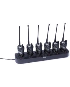 BTECH CH-8-6 6-Way Gang Charger for UV-82HP, GMRS-V2, MURS-V1, UV-82C, Baofeng UV-82 (BL-8 Battery), Bulk Bank Multi Charger for BaoFeng, BTECH