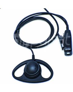 D Shape Earpiece for Motorola CLP1010 CLP1040 CLP1060 CLP446 Radios Pulsat EH20 Series